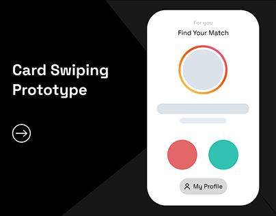 Card Swiping Prototype | Figma Prototype UI