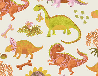 Project thumbnail - DINOS | pattern