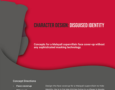 Character Design - Disguised Identity