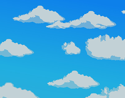 Realistic Clouds Vector