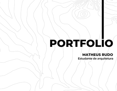 Portfolio de arquitetura Matheus Rudo - Vol. 1