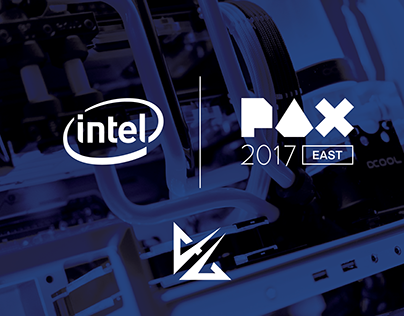 Intel PAX East 2017 Trade Show Booth