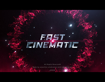 Fast Cinematic Trailer | After Effects Template