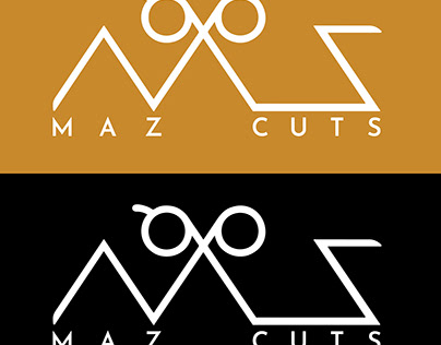 MAZ CUTS Barber Shop Logo