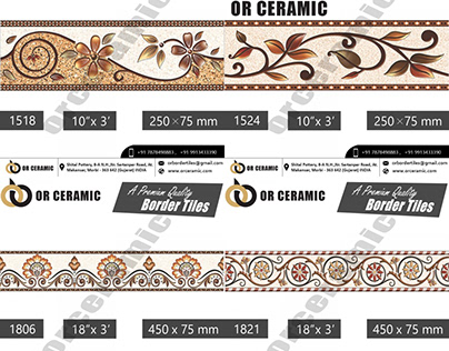 Ceramic Digital Border Tiles Manufacturer & Exporter