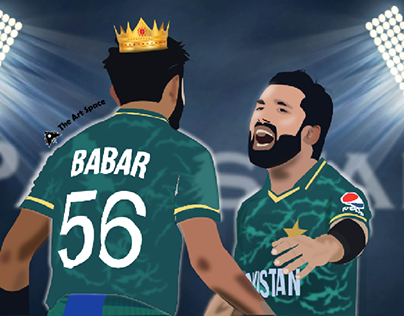 World No.1 Batsman, Babar Azam and his buddy