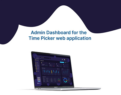 Time Picker web application Admin Dashboard