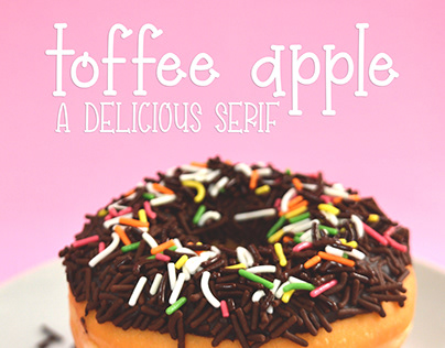 Toffee Apple - Serif