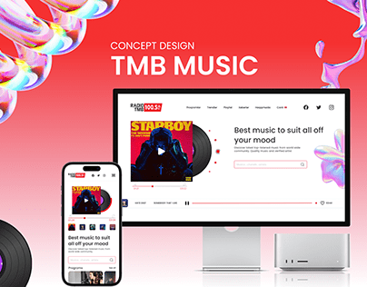 TMB Music Responsive Web Design