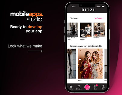 RITZI Live shopping app, part I