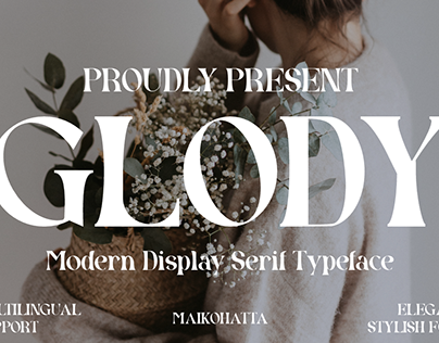 GLODY - Modern Display Serif Typeface