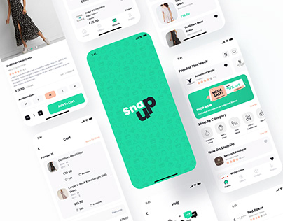 Snap Up - Shopping App UI
