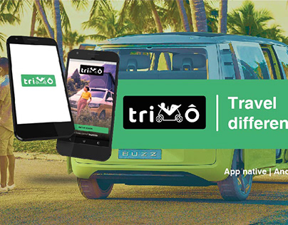TRIMO | Autonomous car trip planner app | UX/UI Design