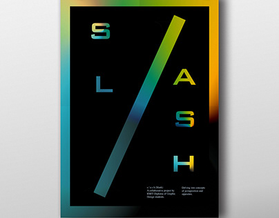 s / a s h (slash) Front Cover Proposal