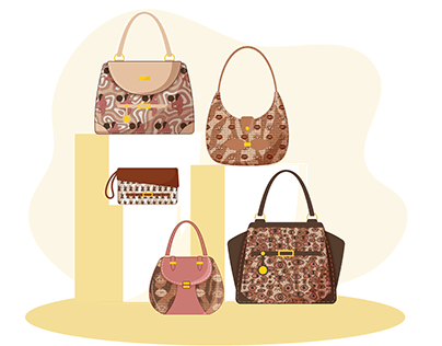 PRINT DESIGN- Collection of bags