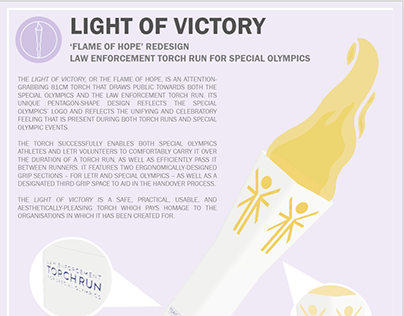 Special Olympic Torch Redesign
