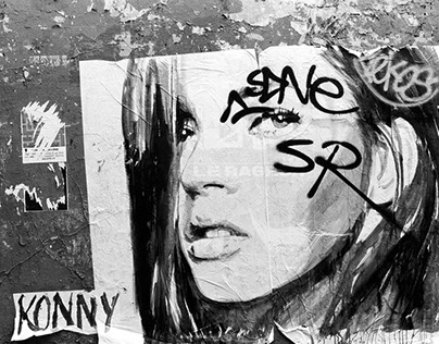 stencils and other street art. paris and berlin.