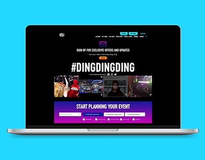 Dave N Busters Website - Project Management