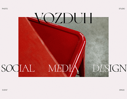 social media design & visual for photo studio