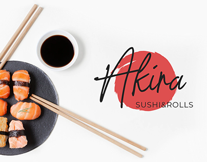 Website for sushi and rolls delivery service