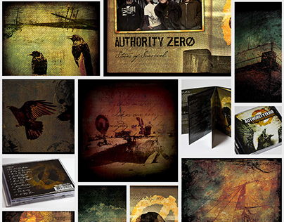 Authority Zero CD Cover and Insert