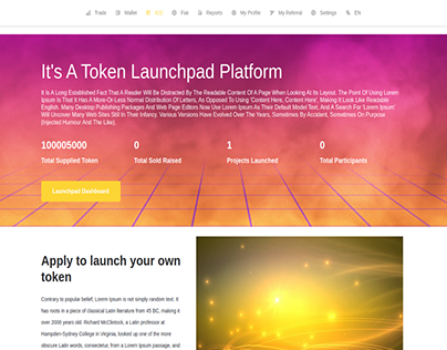Tradexpro ICO Launchpad - Initial Token Offering Addon