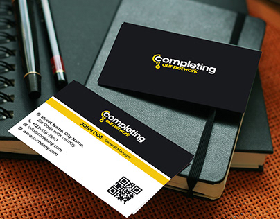 Business card design for networking