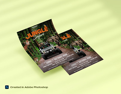 Jungle Safari Flyer | Jungle Safari Design
