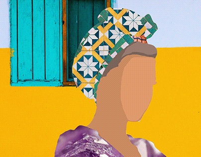 Gabi, Woman Digital Collage