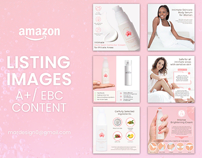 AMAZON LISTING IMAGES AND A+/EBC CONTENT