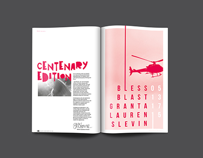 Blast Magazine - Centenary Edition