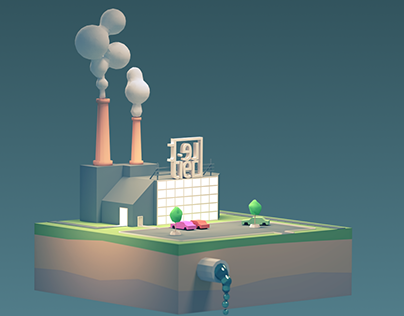 Low Poly Factory