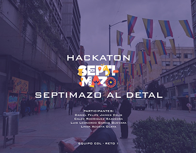 Hackaton: Septimazo al detal ll Concurso público IDPC