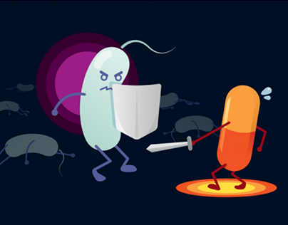 Antibiotic Resistance Projects | Photos, videos, logos, illustrations and  branding on Behance