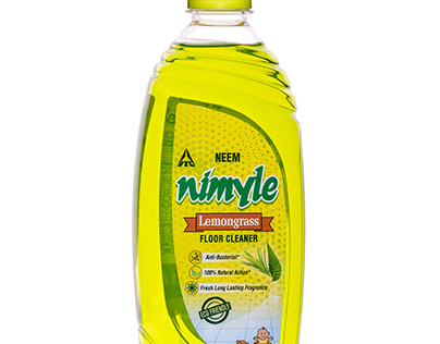 Product photography Lemongrass floor cleaner