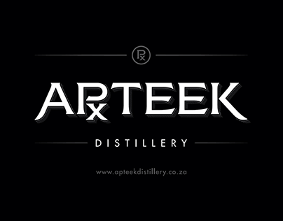 Apteek Distillery Logo & Branding