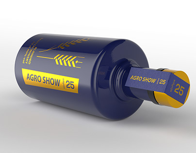 Project thumbnail - Print design on whiskey bottle for "Agro Show"