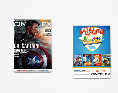 Cineplex Magazine Redesign
