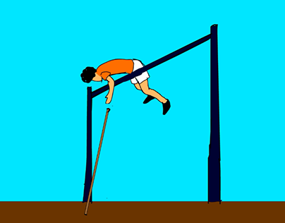 Project thumbnail - animation pole vault frame by frame