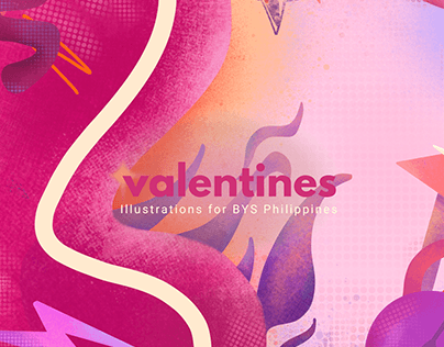 Valentines Abstract Illustration