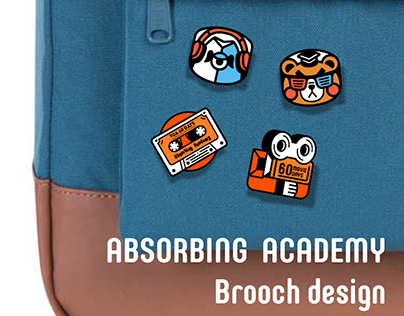 Absorbing Academy Brooch