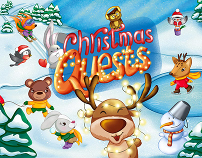 Activity book "Christmas Quests"