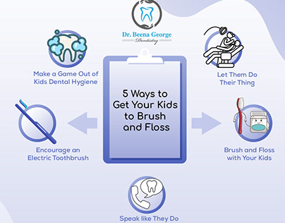 5 ways to get your kids to brush and floss
