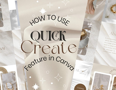HOW TO USE THE QUICK CREATE FEATURE IN CANVA