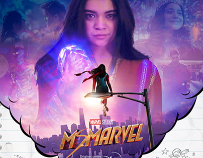 Ms. Marvel Poster Design