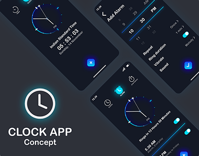 Clock App Concept