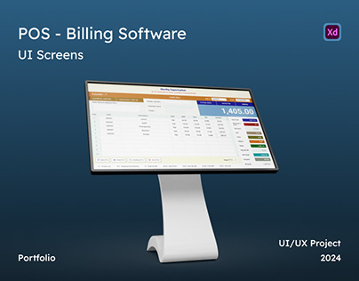 Point Of Sales - Billing Software Interface