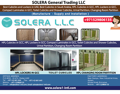 Solera General Trading Cubicles & Lockers