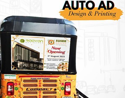 Auto Ad Design & Printing
