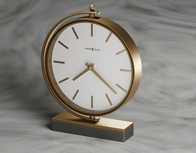 3D model of Howard Miller table clock
